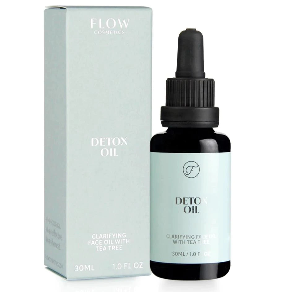 FLOW COSMETICS Detox Oil (Oily & Combination Skin) 純草本茶樹排毒淨肌精華油 (混合性及油性肌膚)