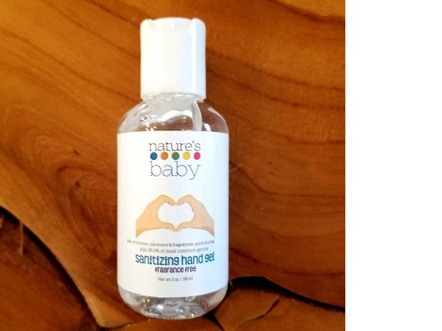Nature's Baby Organic - Hand Sanitizng Gel Fragrance Free